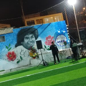 Mural homenaje familiar